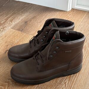 Mephisto Slacker Gore-Tex Leather Boots Brown Size 11.5 Comfort